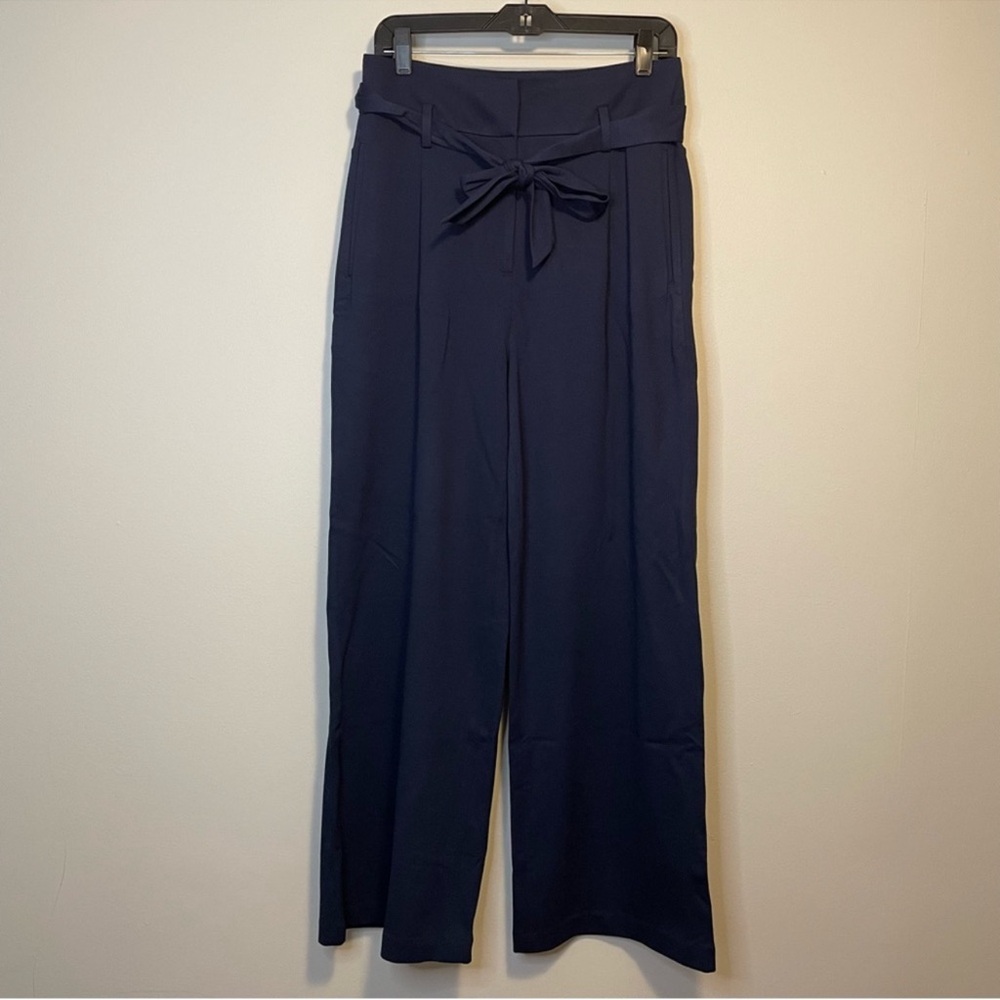 $150 Mayson the Label Navy Tie Ponte Pant